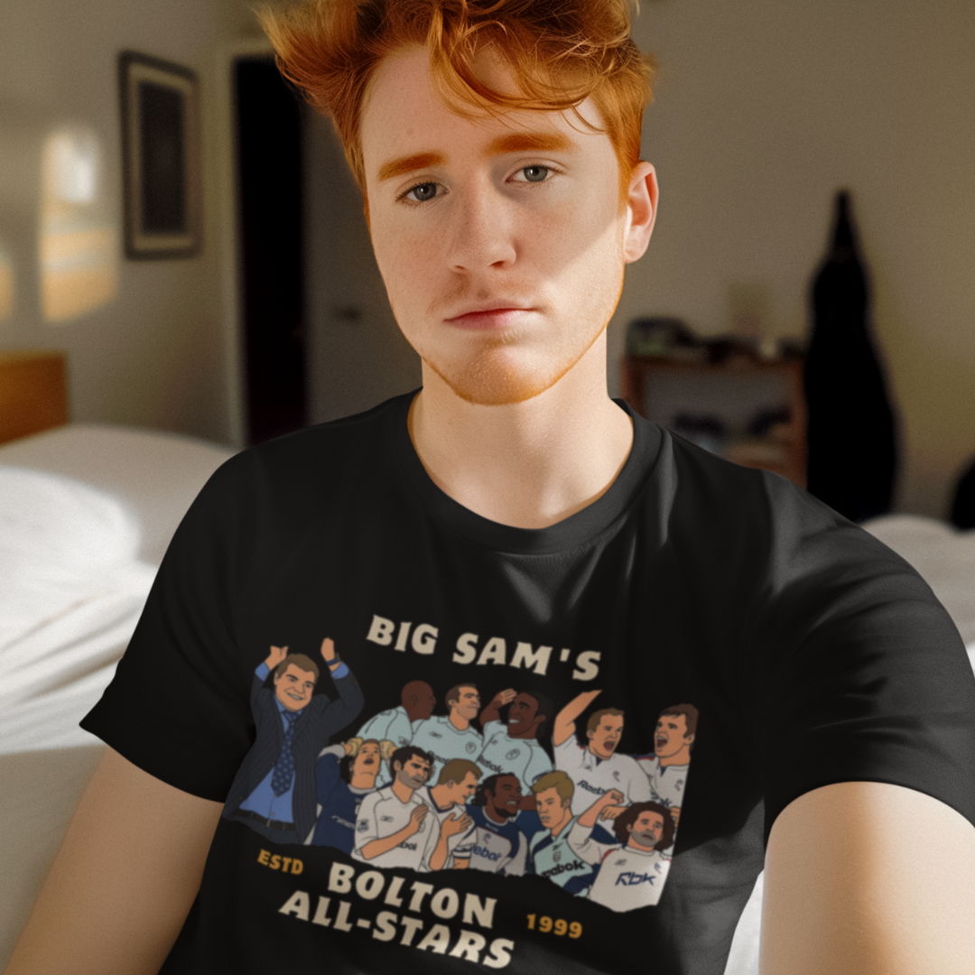 Big Sam's All-Stars (Bolton) - lifestyle on-body photo