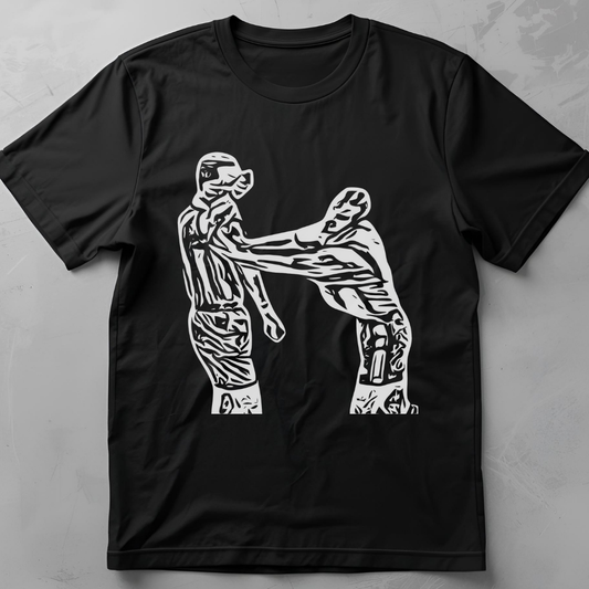 The Push (Di Canio) - flatlay tee mockup