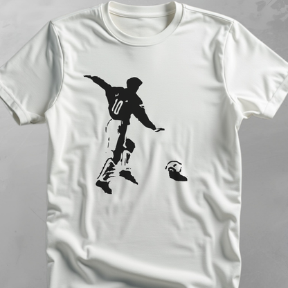 Halfway Line Wonder (Beckham) - flatlay tee mockup