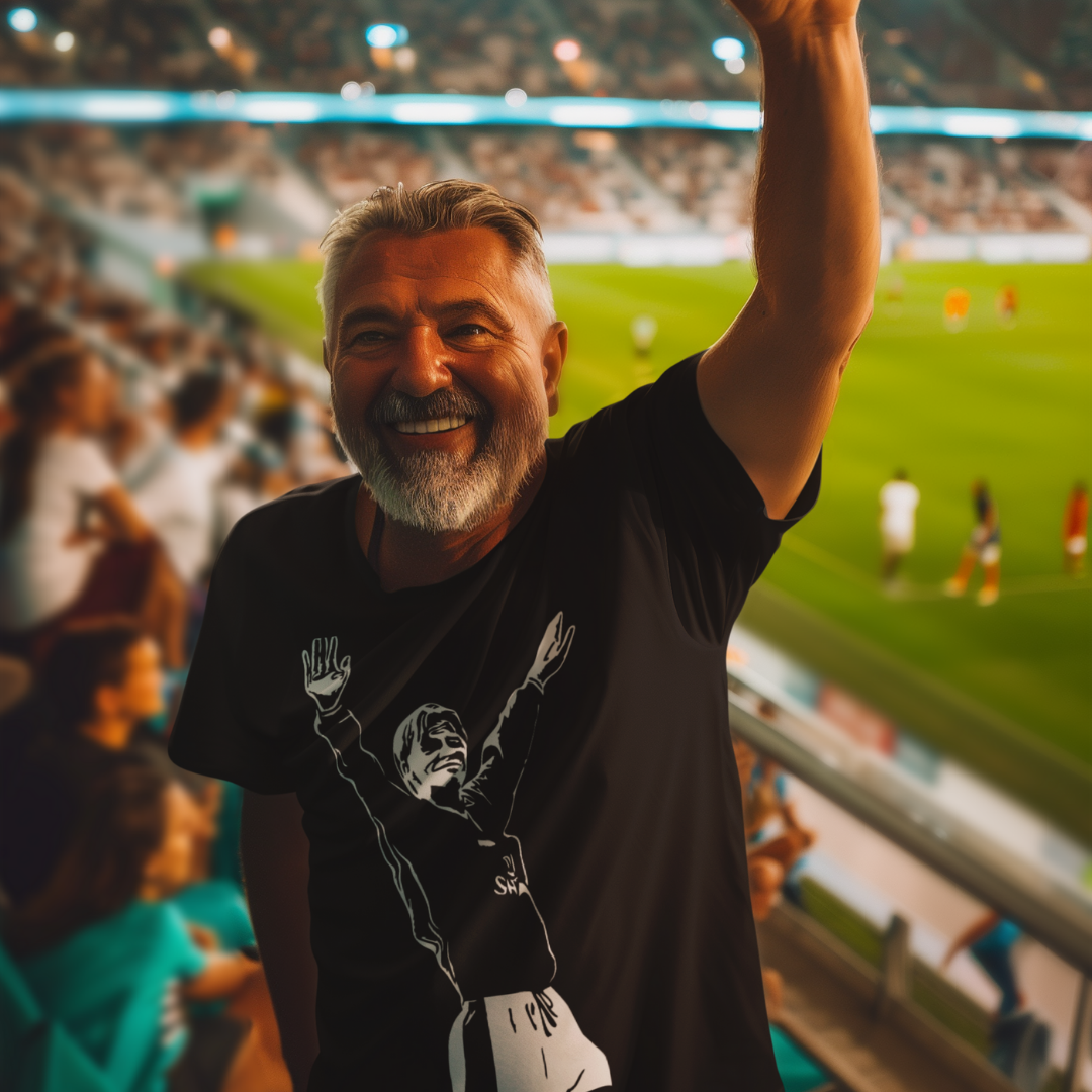 Golden Right Foot (David Beckham) - lifestyle on-body photo