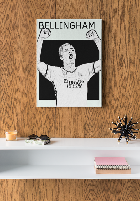 Bellingham – Football Icon | football icon aluminium wall art