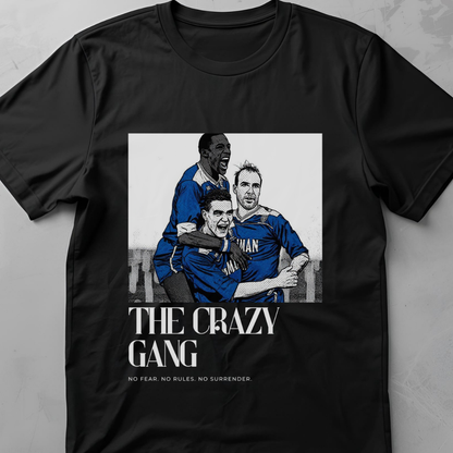 The Crazy Gang (Wimbledon 88) - flatlay tee mockup