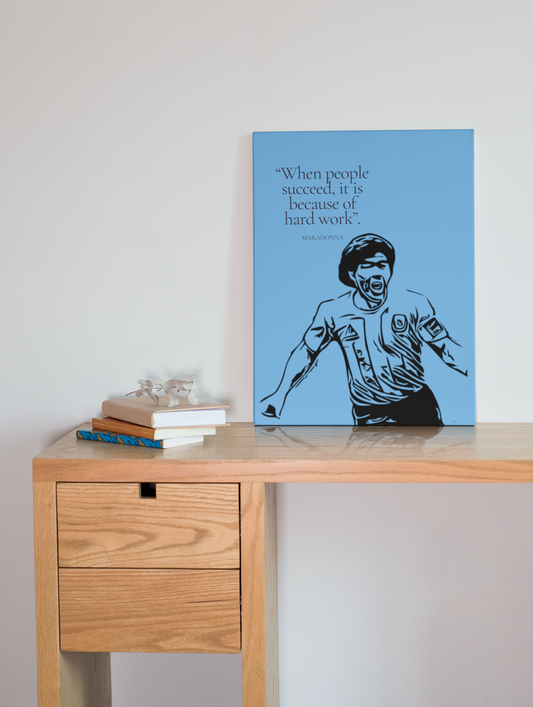 Diego Maradona World Legends aluminium wall art print