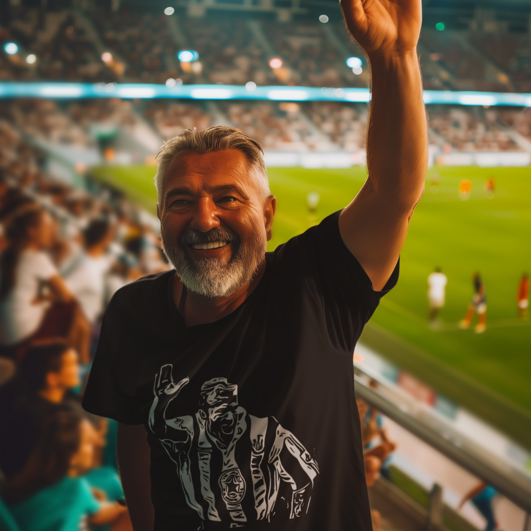 No. 9 (Alan Shearer) - lifestyle on-body photo