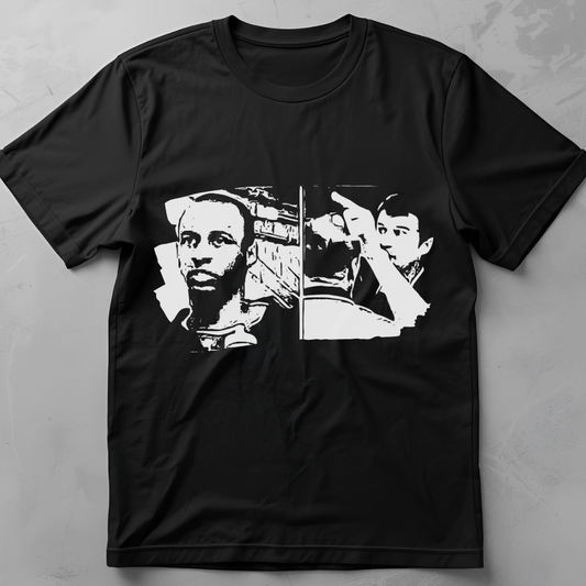 Tunnel Clash (Keane vs Vieira) - flatlay tee mockup